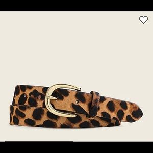 JCrew Calf Hair Belt